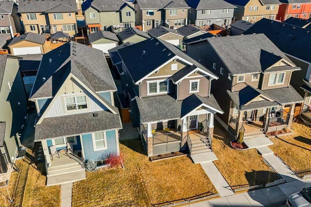 92 Fireside Crescent, Cochrane, AB - Outdoor With Deck Patio Veranda