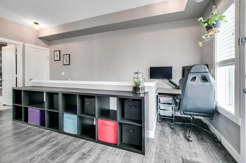 160 Cranford Walk Se, Calgary, AB - Indoor Photo Showing Office