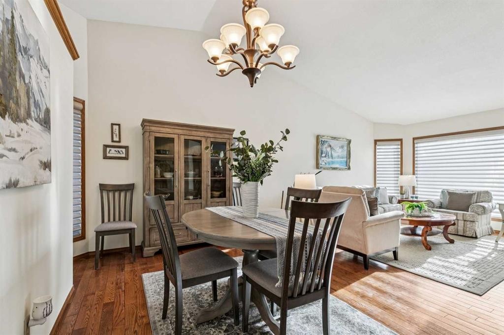 20 Macewan Ridge View Nw, Calgary, AB - Indoor Photo Showing Dining Room