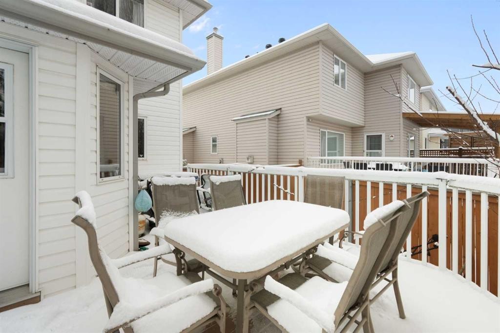 80 Chaparral Road Se, Calgary, AB - Outdoor With Deck Patio Veranda With Exterior