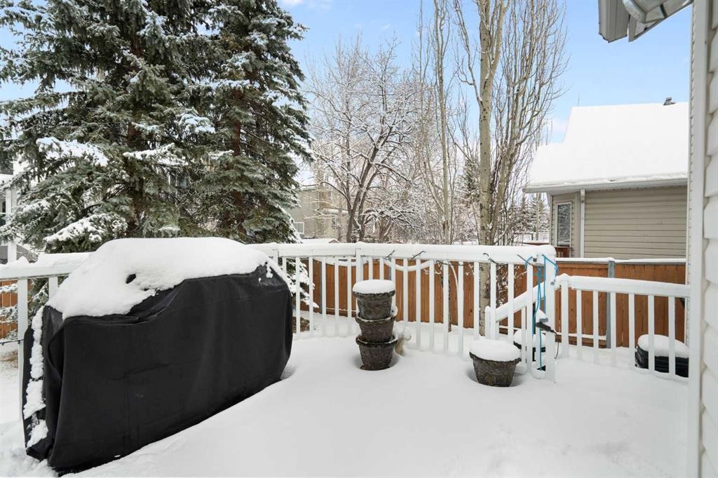 80 Chaparral Road Se, Calgary, AB - Outdoor With Deck Patio Veranda