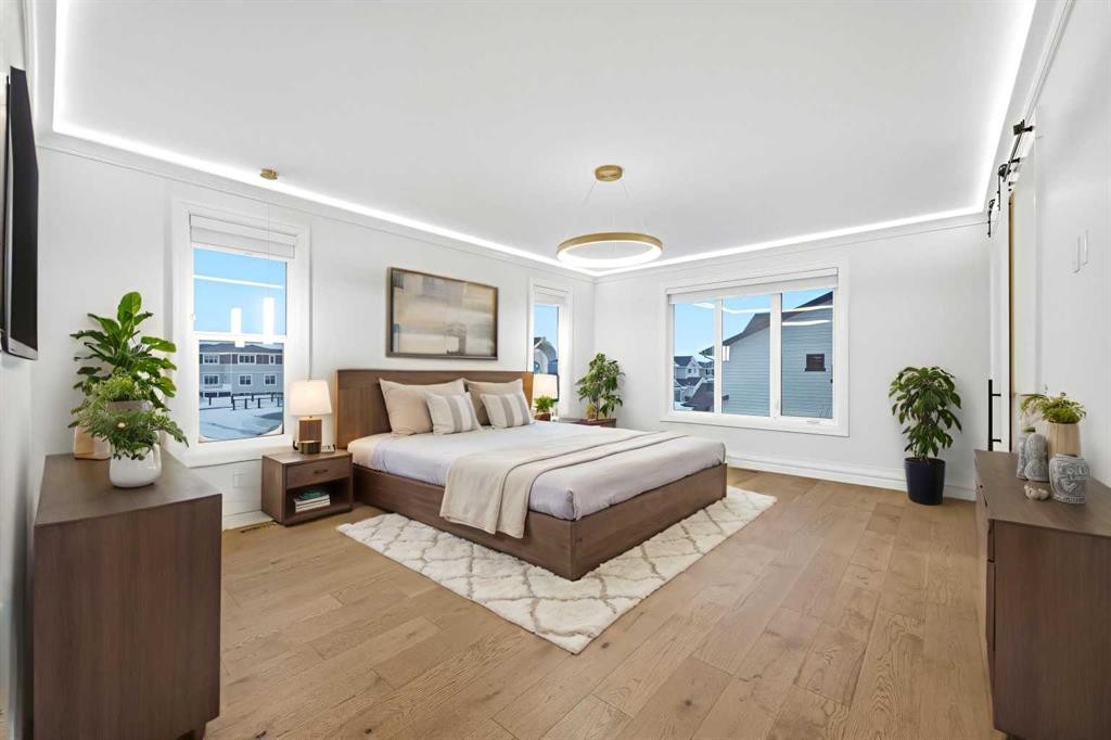 126 Sunstone Way, Balzac, AB - Indoor Photo Showing Bedroom