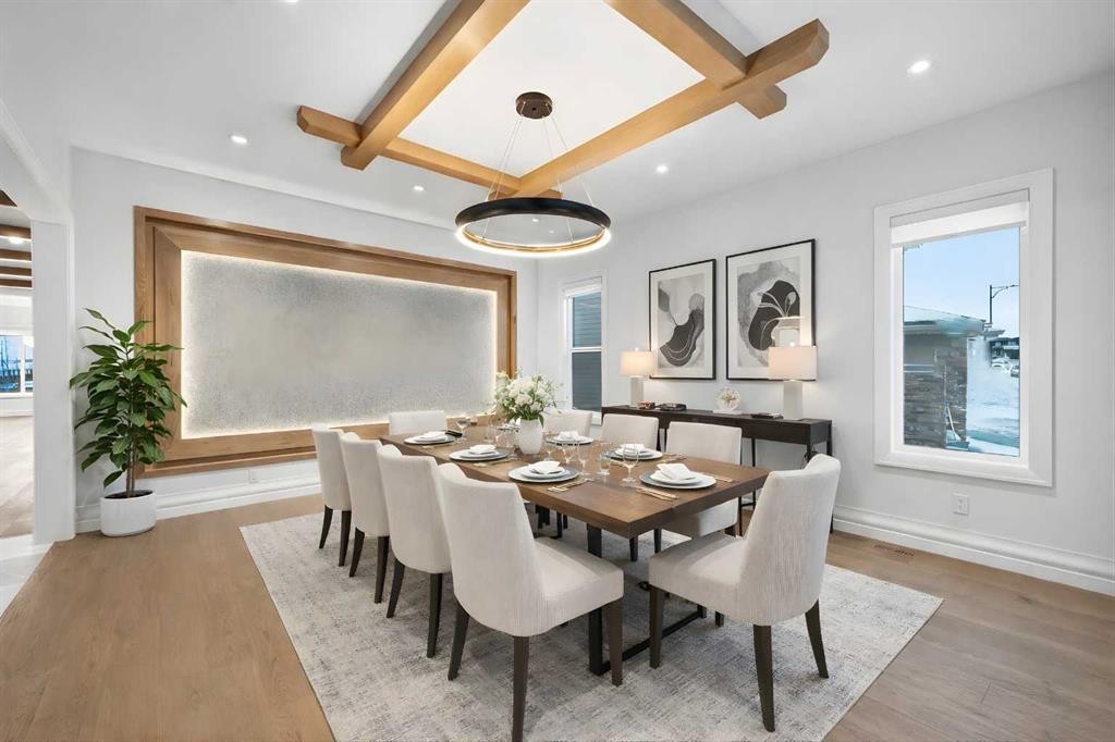 126 Sunstone Way, Balzac, AB - Indoor Photo Showing Dining Room