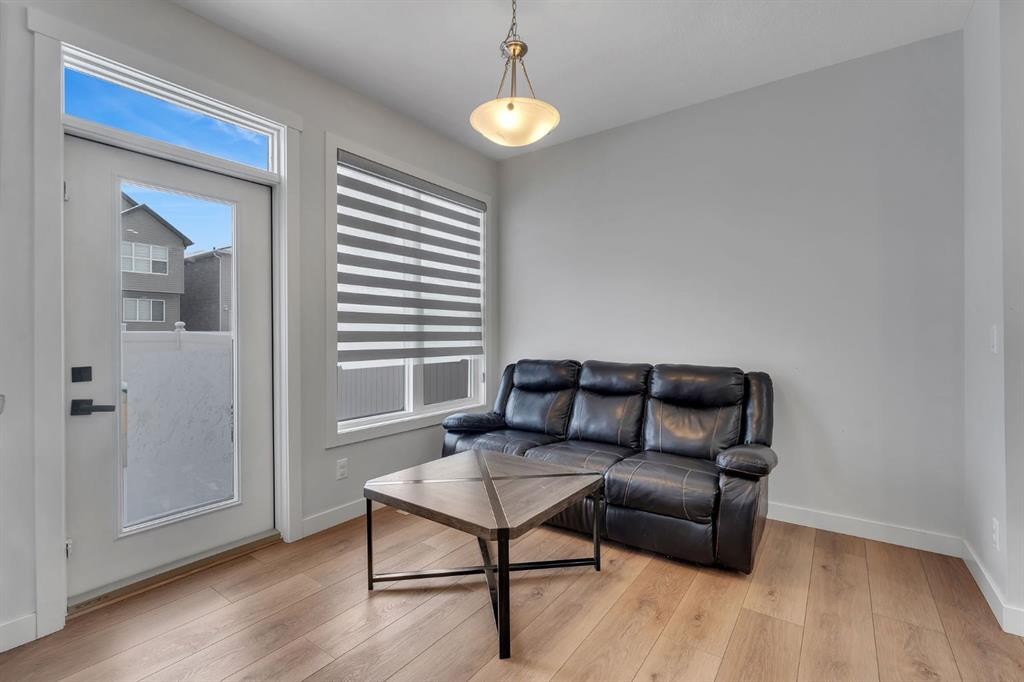 3608 Cornerstone Boulevard Ne, Calgary, AB - Indoor Photo Showing Living Room