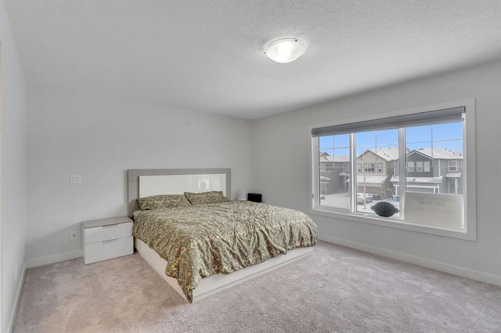 3608 Cornerstone Boulevard Ne, Calgary, AB - Indoor Photo Showing Bedroom