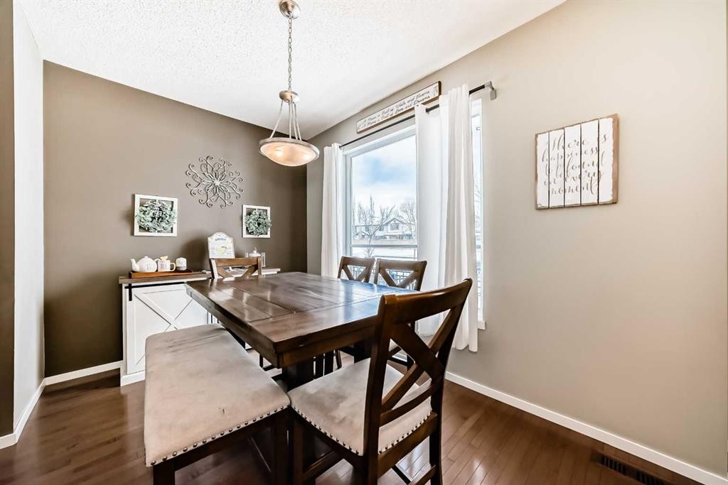 63 Chapalina Square Se, Calgary, AB - Indoor Photo Showing Dining Room
