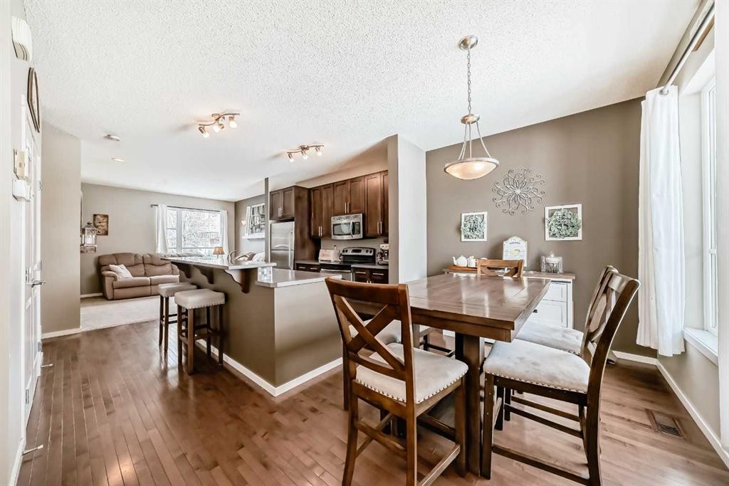 63 Chapalina Square Se, Calgary, AB - Indoor Photo Showing Dining Room