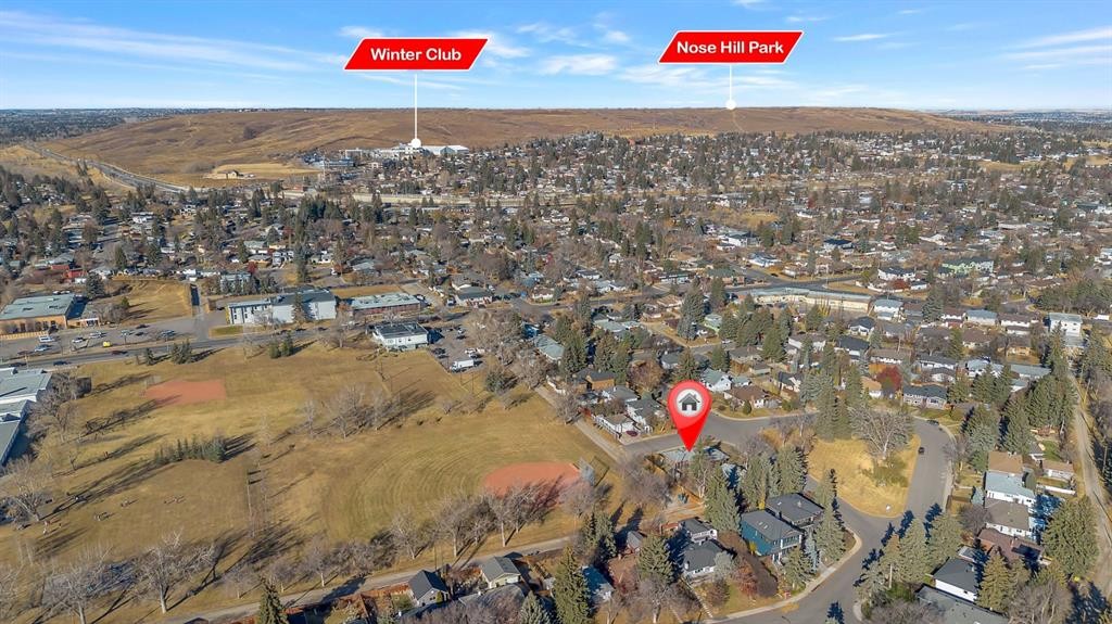 3 Cardiff Drive Nw, Calgary, AB - Outdoor With View