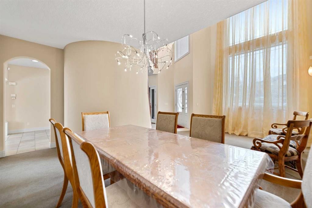 28 Panatella Manor Nw, Calgary, AB - Indoor Photo Showing Dining Room