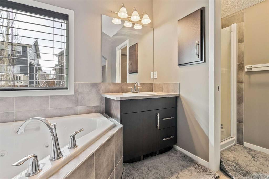 117 Silverado Saddle Heights Sw, Calgary, AB - Indoor Photo Showing Bathroom