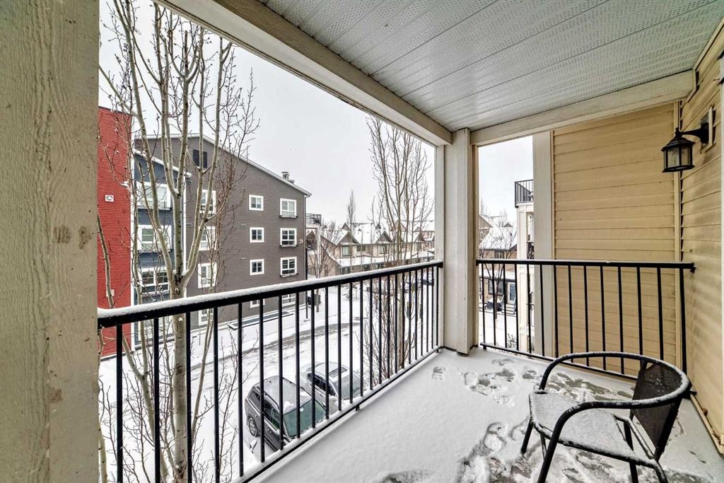 4308-279 Copperpond Common Se, Calgary, AB - Outdoor With Balcony With Exterior