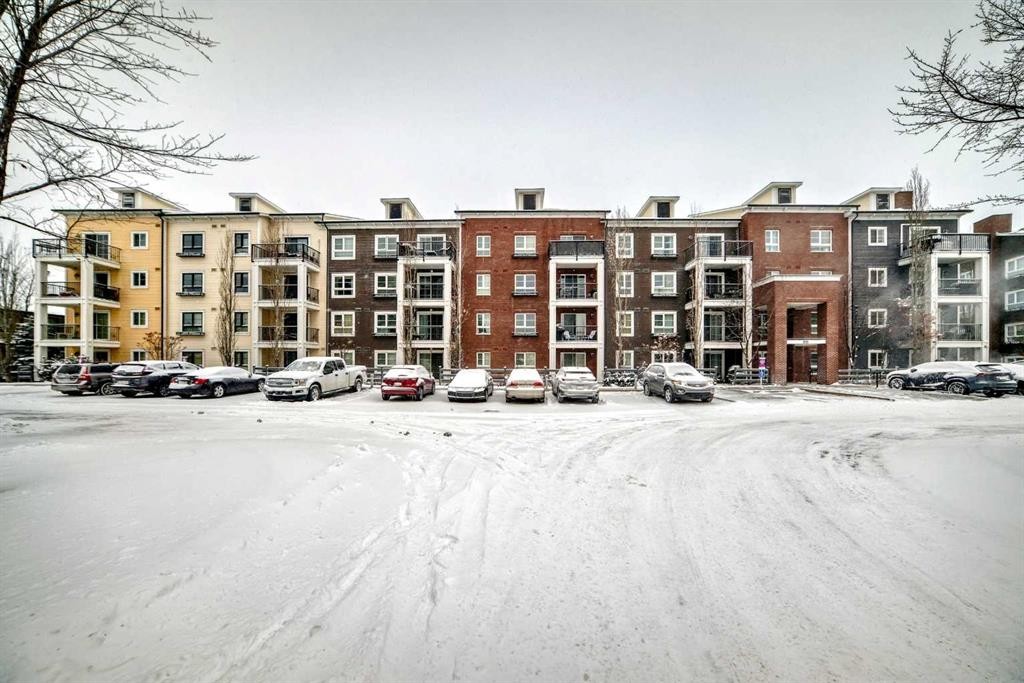 4308-279 Copperpond Common Se, Calgary, AB - Outdoor With Balcony With Facade