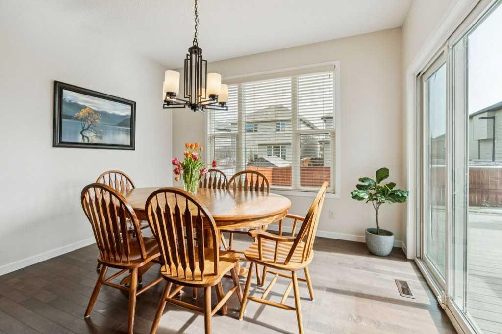 1173 Brightoncrest Common Se, Calgary, AB - Indoor Photo Showing Dining Room