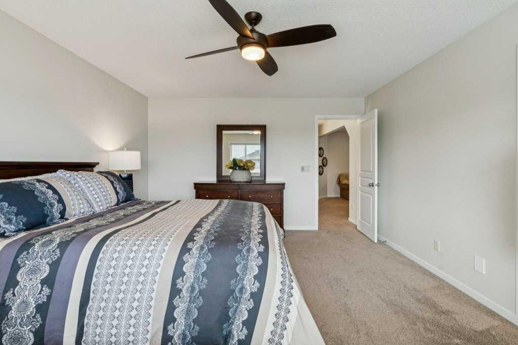 1173 Brightoncrest Common Se, Calgary, AB - Indoor Photo Showing Bedroom