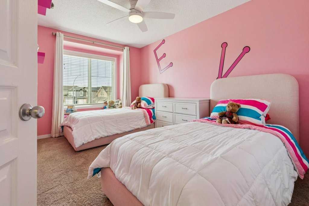 1173 Brightoncrest Common Se, Calgary, AB - Indoor Photo Showing Bedroom