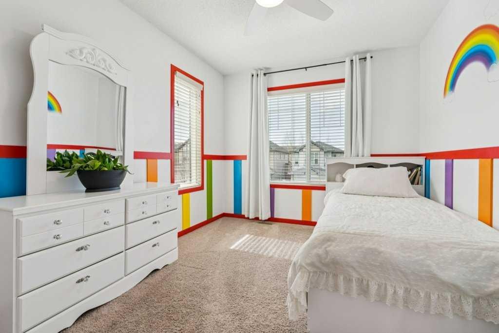 1173 Brightoncrest Common Se, Calgary, AB - Indoor Photo Showing Bedroom