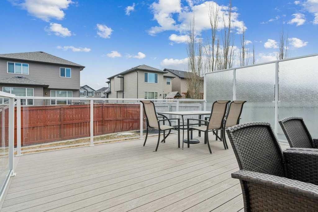 1173 Brightoncrest Common Se, Calgary, AB - Outdoor With Deck Patio Veranda With Exterior