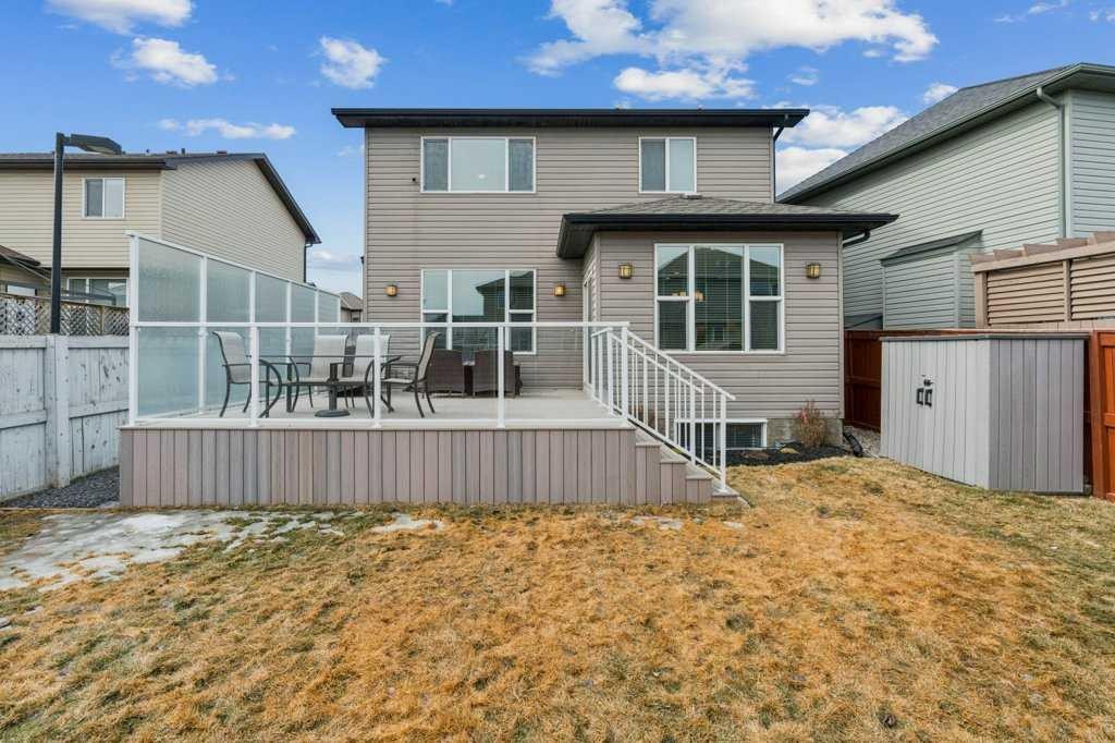 1173 Brightoncrest Common Se, Calgary, AB - Outdoor With Deck Patio Veranda With Exterior