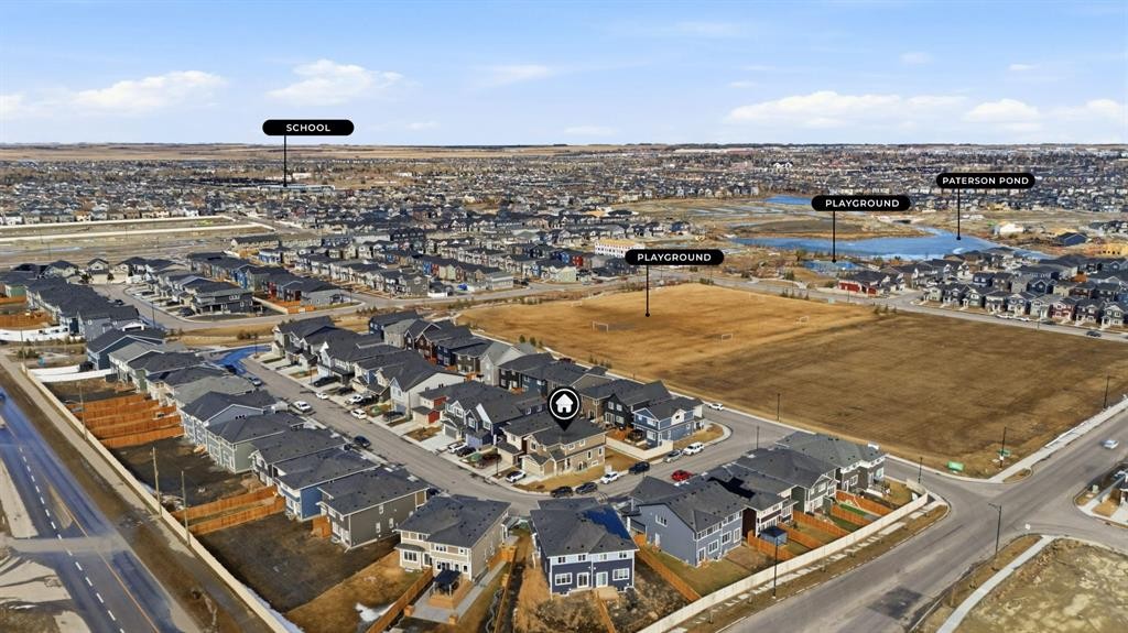 1448 Bayview Point Sw, Airdrie, AB - Outdoor With View