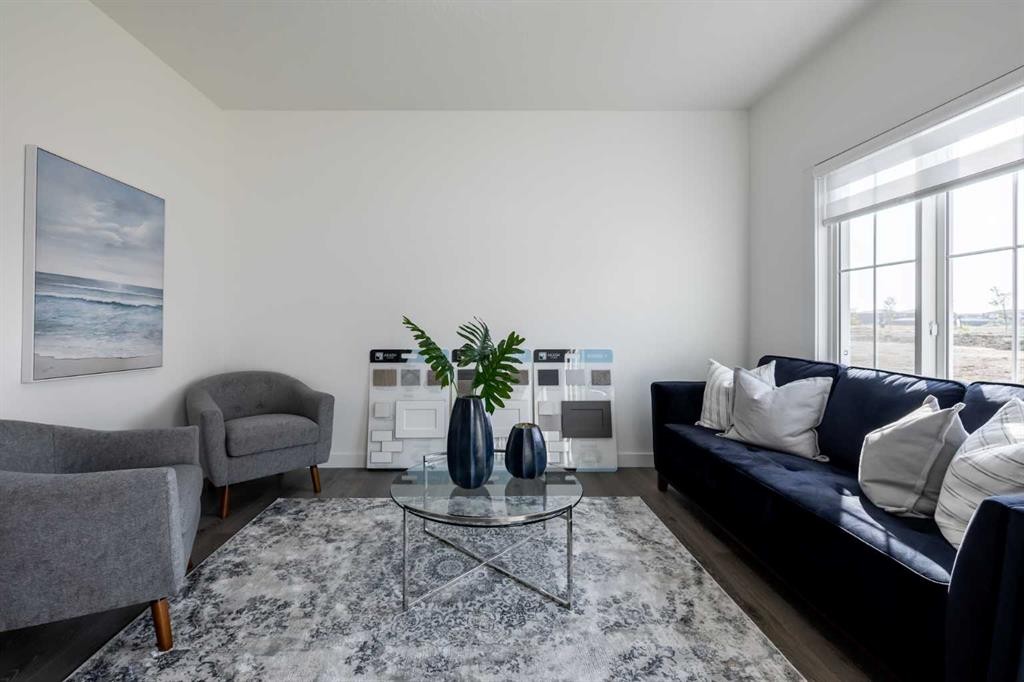 721 Clearview Green, Chestermere, AB - Indoor Photo Showing Living Room