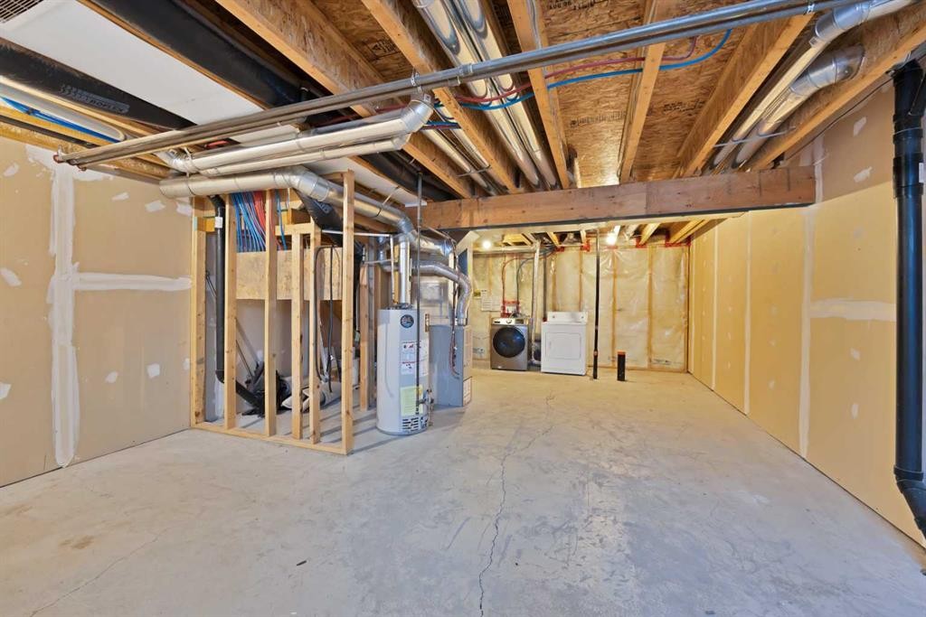 3503-111 Tarawood Lane Ne, Calgary, AB - Indoor Photo Showing Basement