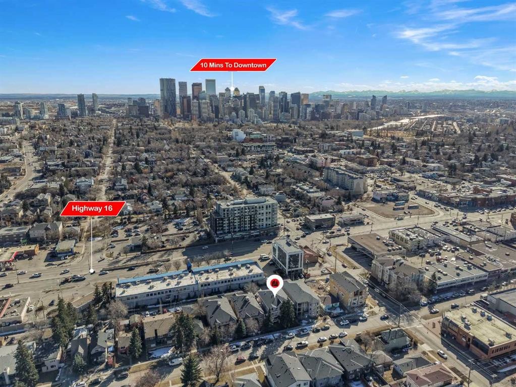 201-215 17 Avenue Ne, Calgary, AB - Outdoor With View