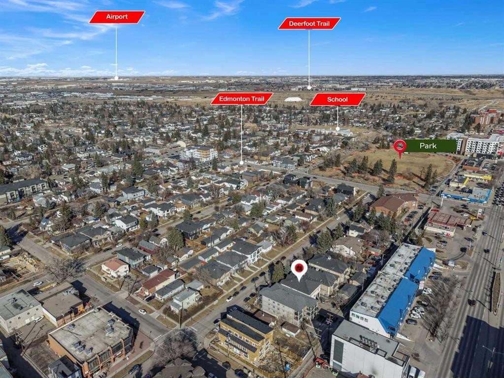 201-215 17 Avenue Ne, Calgary, AB - Outdoor With View