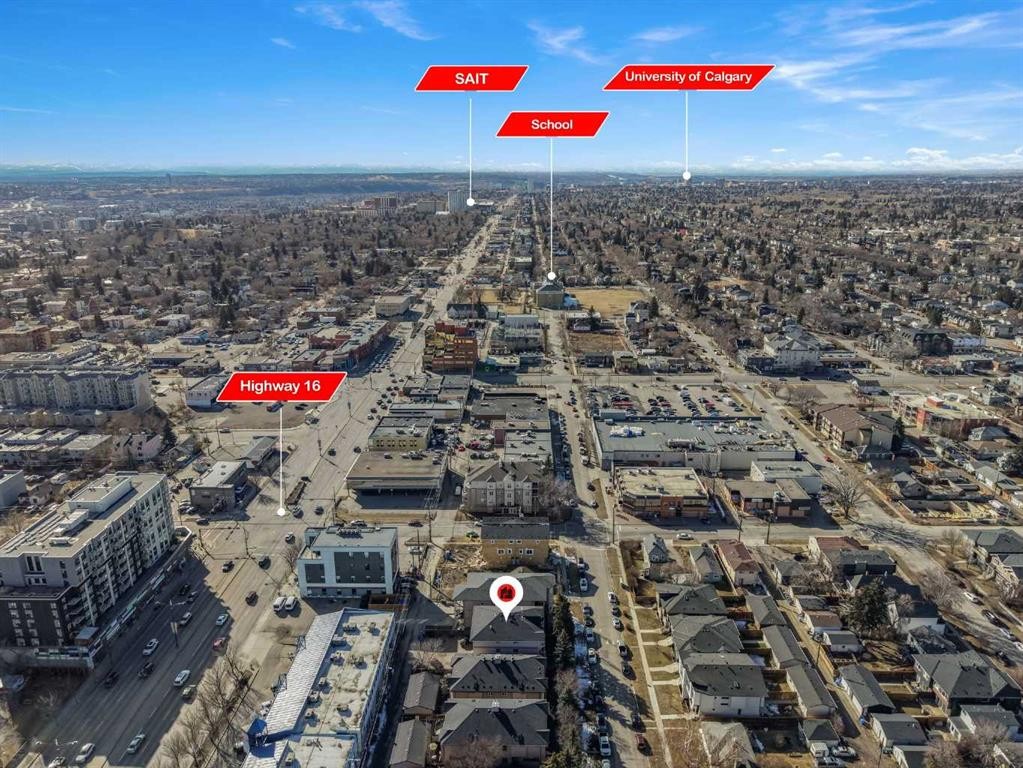 201-215 17 Avenue Ne, Calgary, AB - Outdoor With View