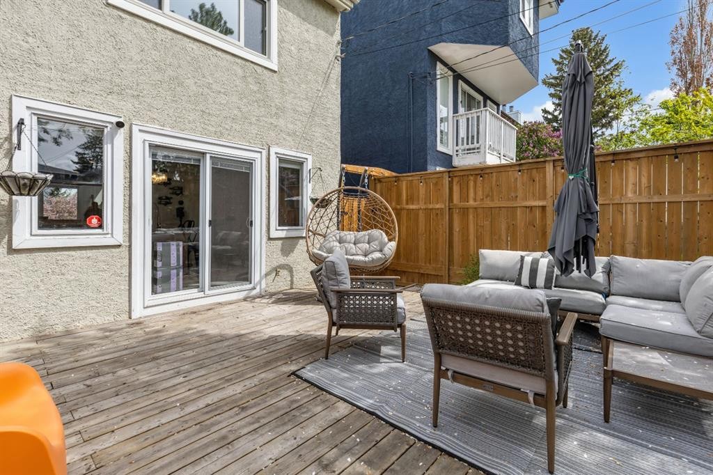 2033 21 Avenue Sw, Calgary, AB - Outdoor With Deck Patio Veranda With Exterior