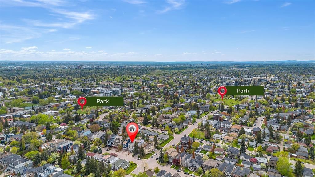 2033 21 Avenue Sw, Calgary, AB - Outdoor With View