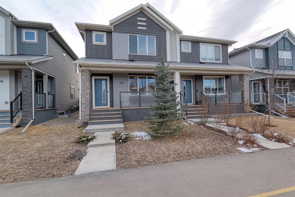 132 Wolf Willow Boulevard Se, Calgary, AB - Outdoor With Deck Patio Veranda With Facade