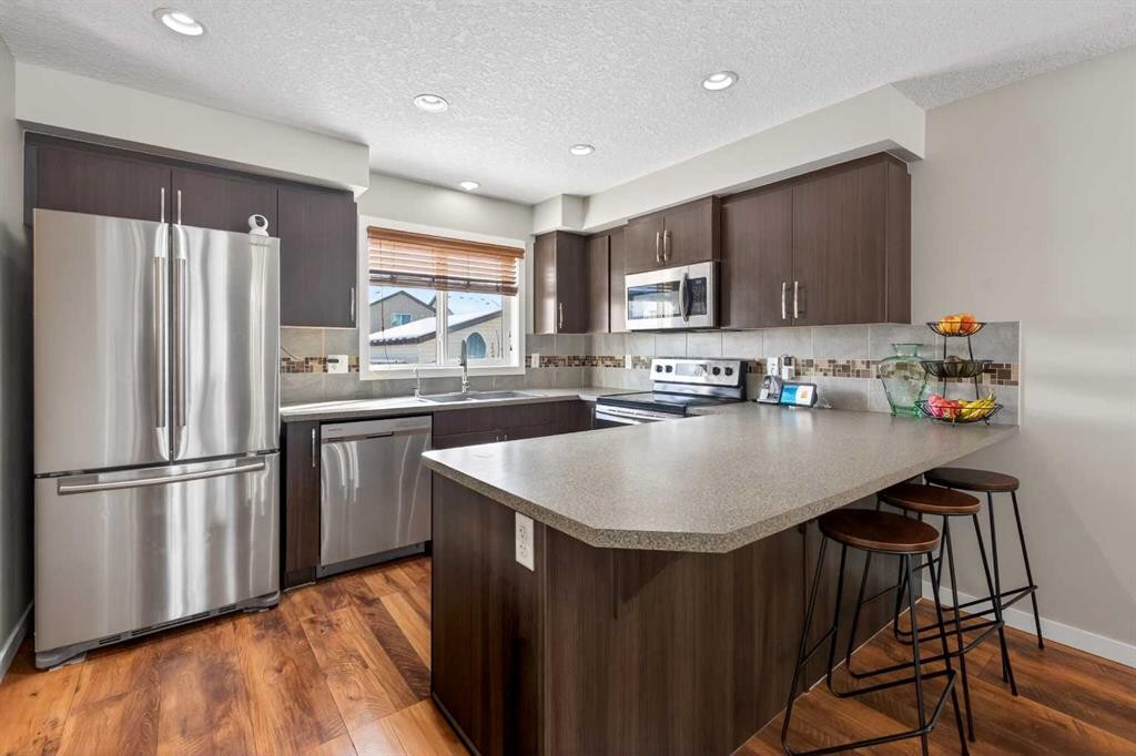56 Skyview Point Crescent Ne, Calgary, AB - Indoor Photo Showing Kitchen With Stainless Steel Kitchen