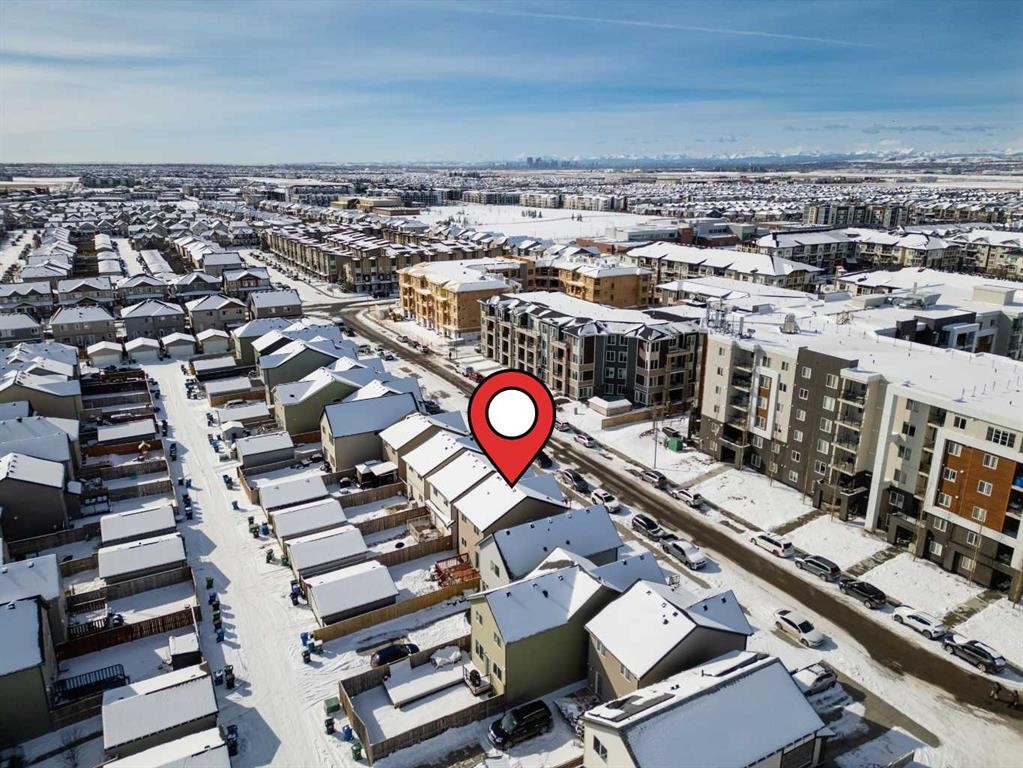 56 Skyview Point Crescent Ne, Calgary, AB - Outdoor With View