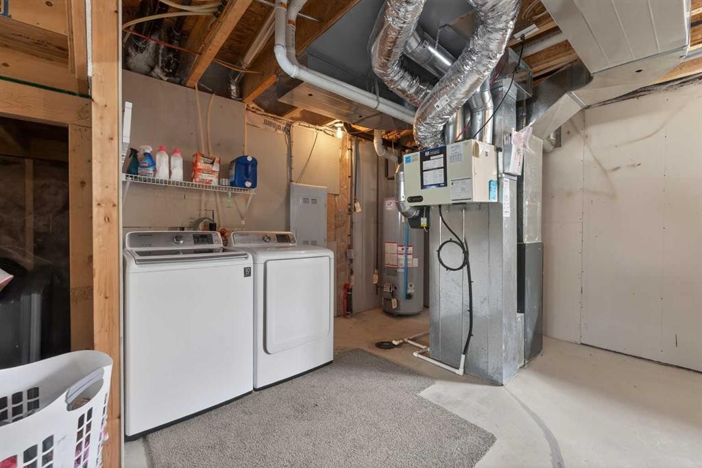 56 Skyview Point Crescent Ne, Calgary, AB - Indoor Photo Showing Laundry Room