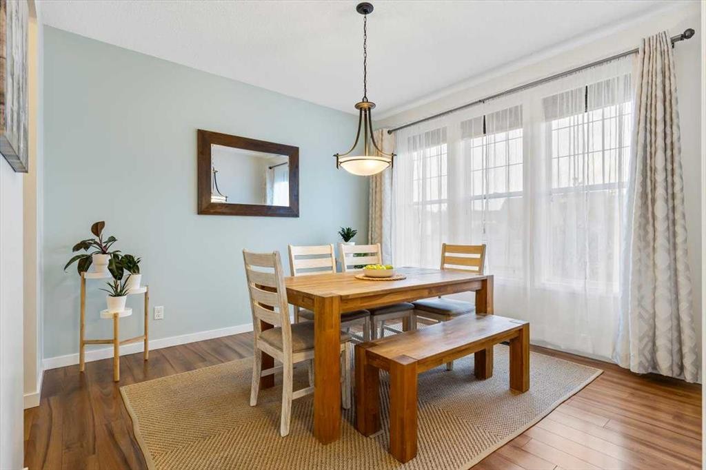 1303 New Brighton Park Se, Calgary, AB - Indoor Photo Showing Dining Room