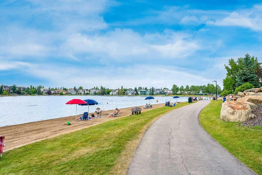 87 Chaparral Grove Se, Calgary, AB - Outdoor With Body Of Water With View