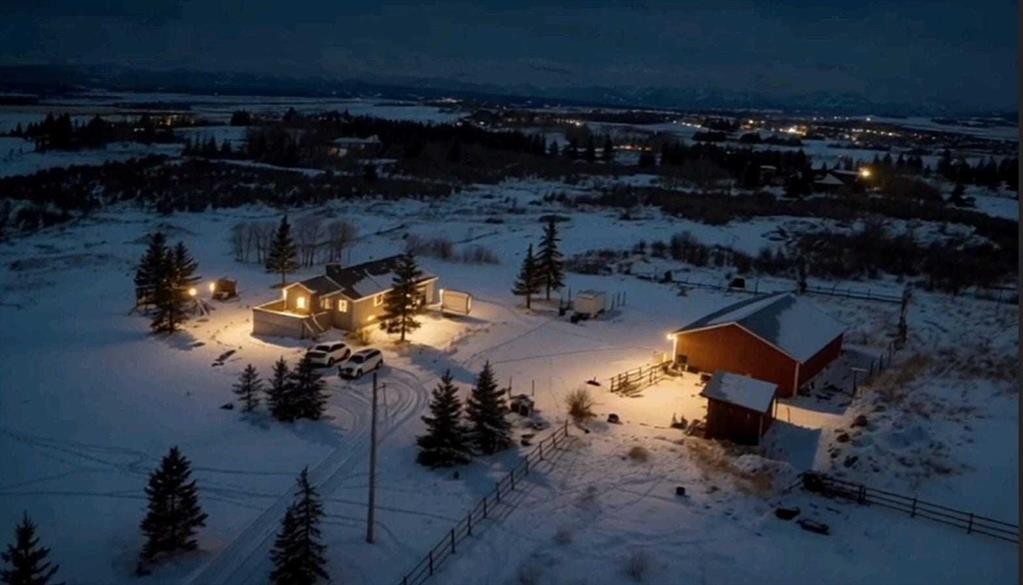 264049 Range Rd 41 Range, Cochrane, AB - Outdoor With Body Of Water With View