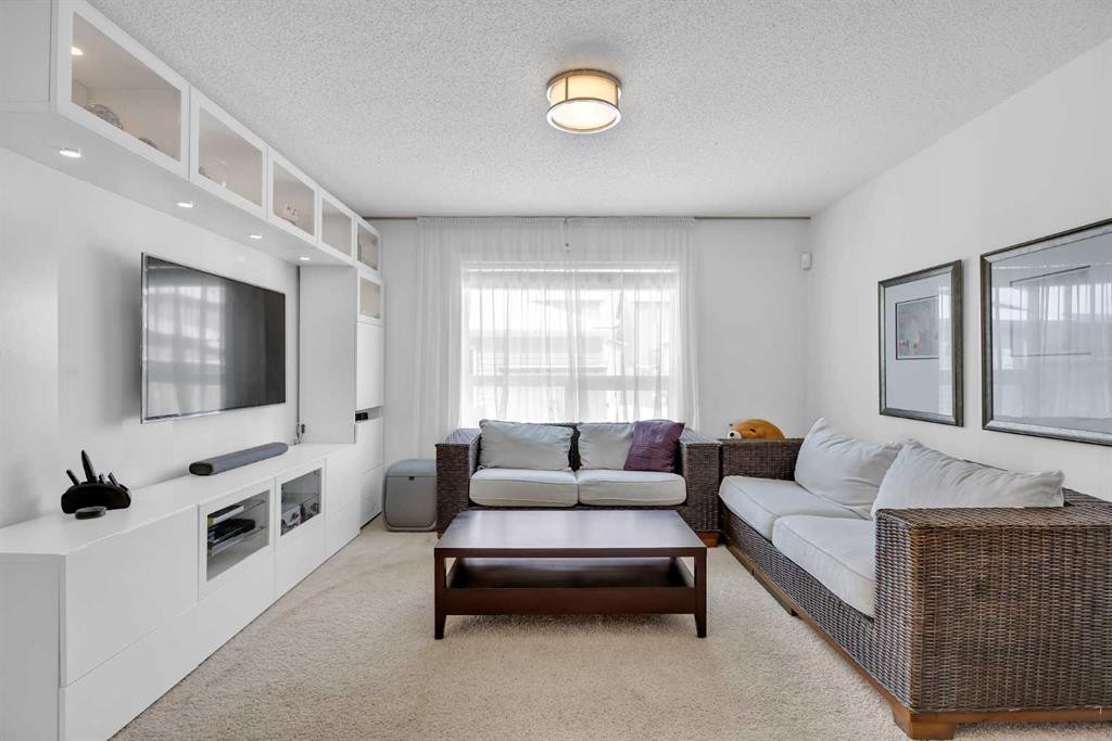 245 Skyview Ranch Way Ne, Calgary, AB - Indoor Photo Showing Living Room