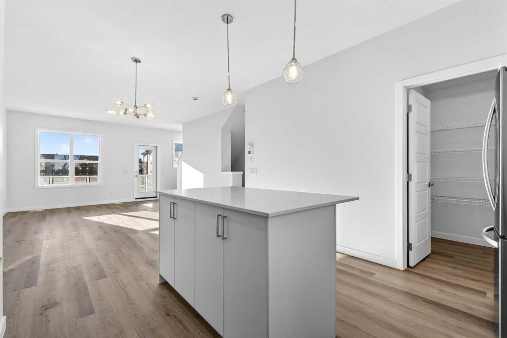 1007-132 Red Embers Link Ne, Calgary, AB - Indoor Photo Showing Kitchen