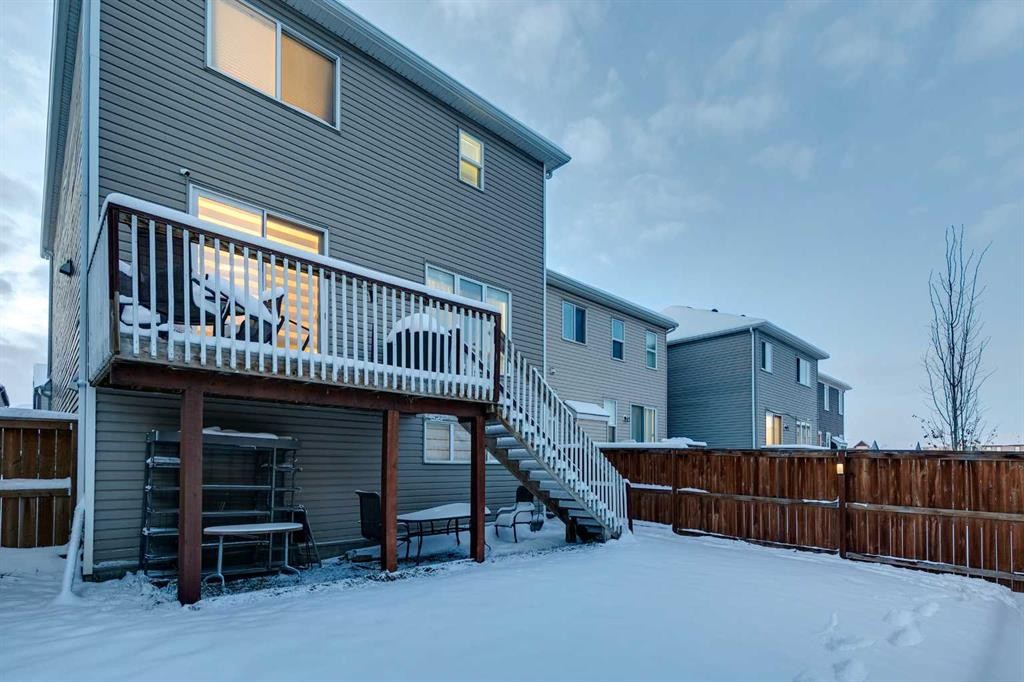 61 Cityscape View Ne, Calgary, AB - Outdoor With Deck Patio Veranda With Exterior