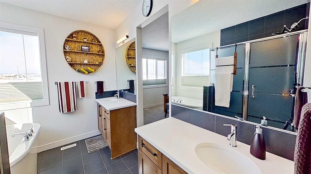 163 Sundown Crescent, Cochrane, AB - Indoor Photo Showing Basement