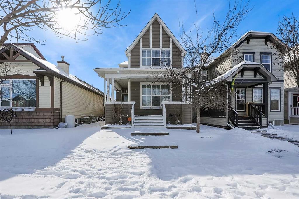 1833 New Brighton Drive Se, Calgary, AB - Outdoor With Facade