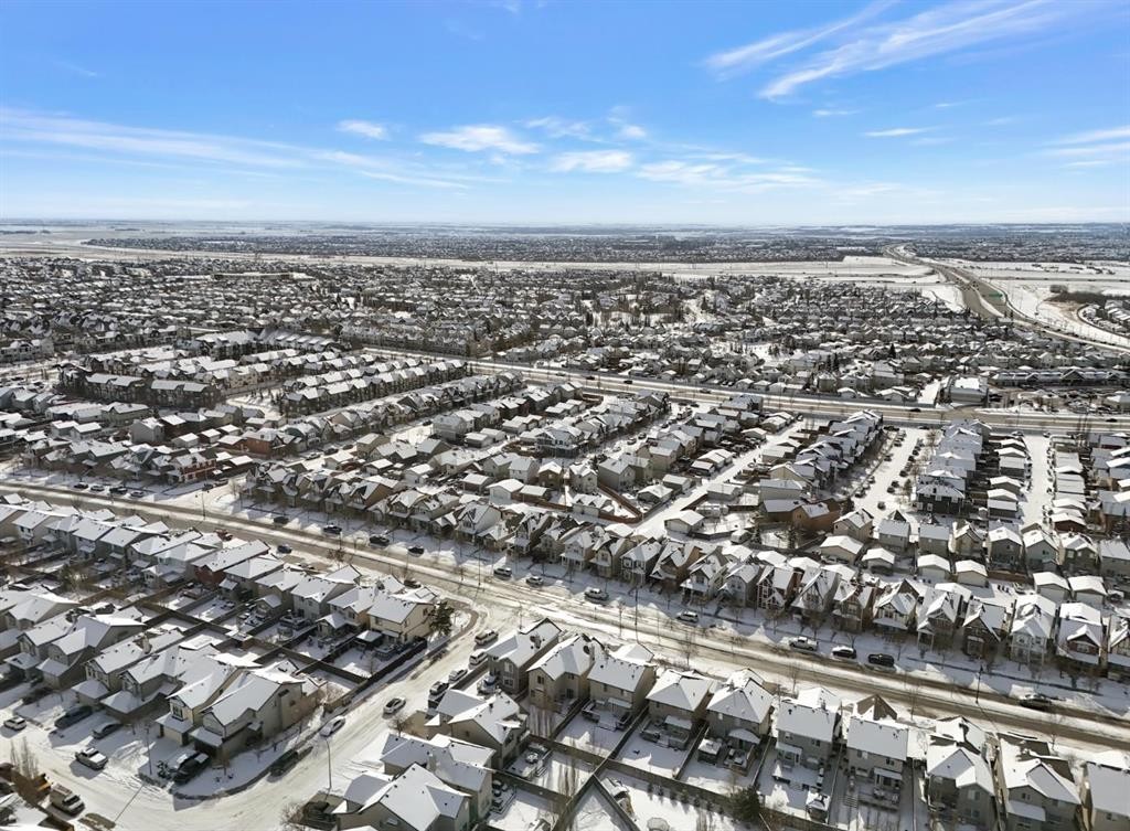 1833 New Brighton Drive Se, Calgary, AB - Outdoor With View