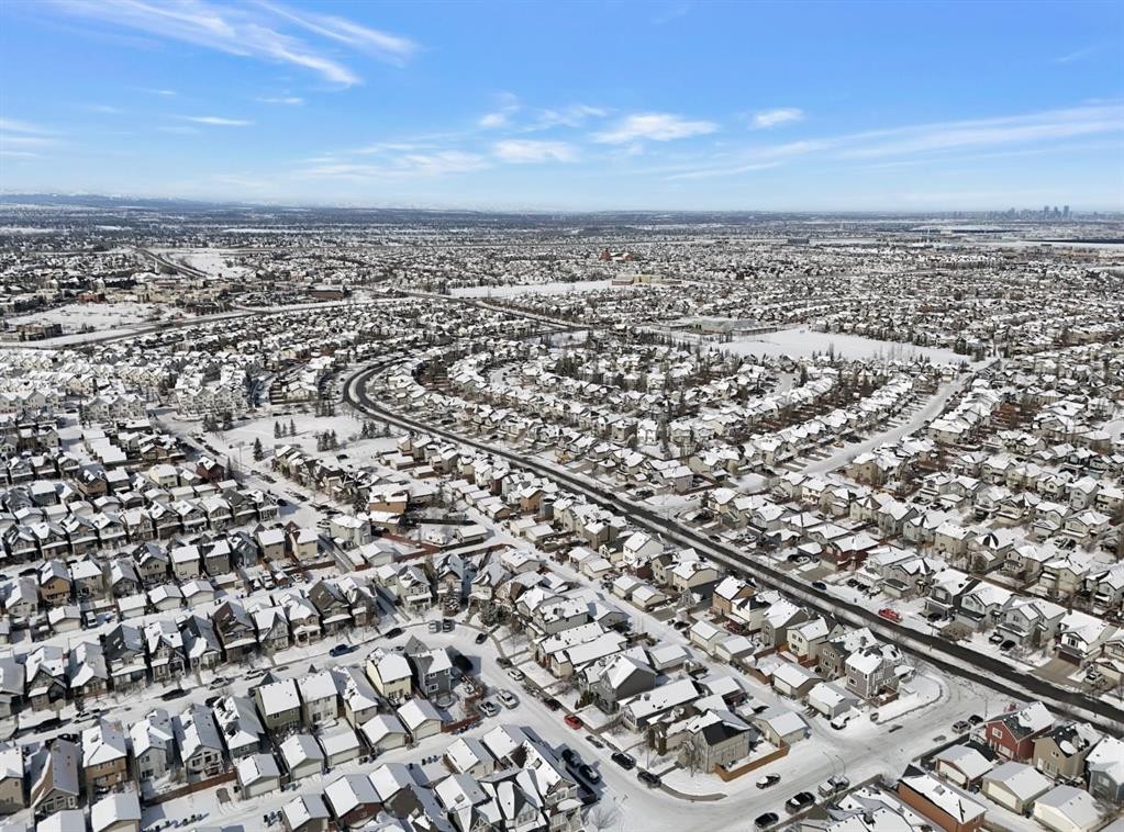 1833 New Brighton Drive Se, Calgary, AB - Outdoor With View