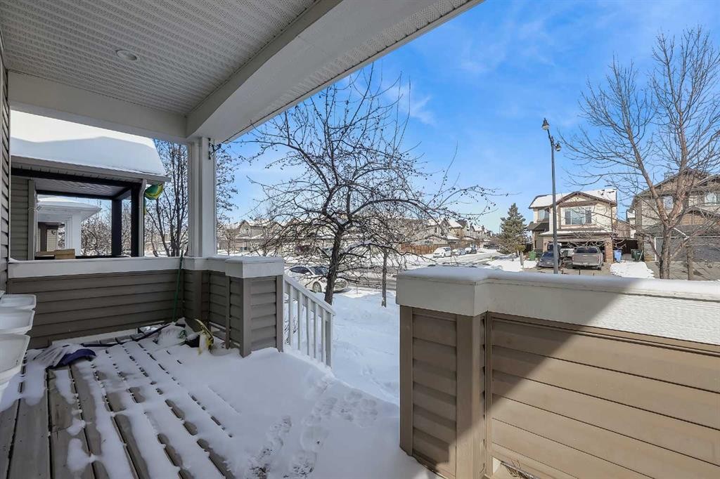 1833 New Brighton Drive Se, Calgary, AB - Outdoor With Deck Patio Veranda
