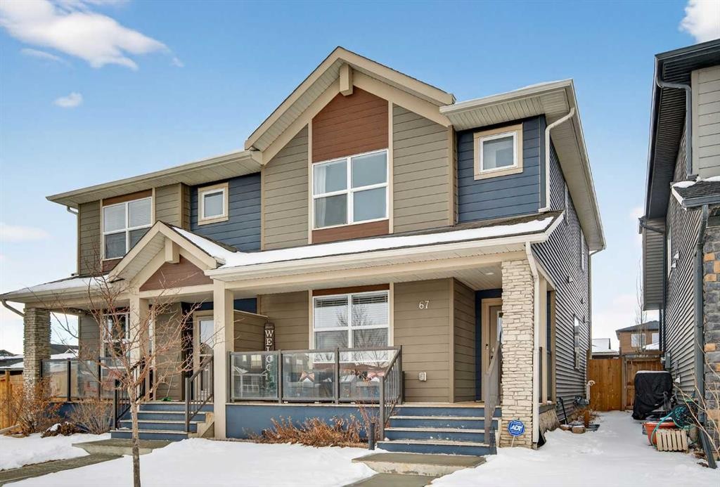 67 Wolf Willow Boulevard Se, Calgary, AB - Outdoor With Deck Patio Veranda With Facade