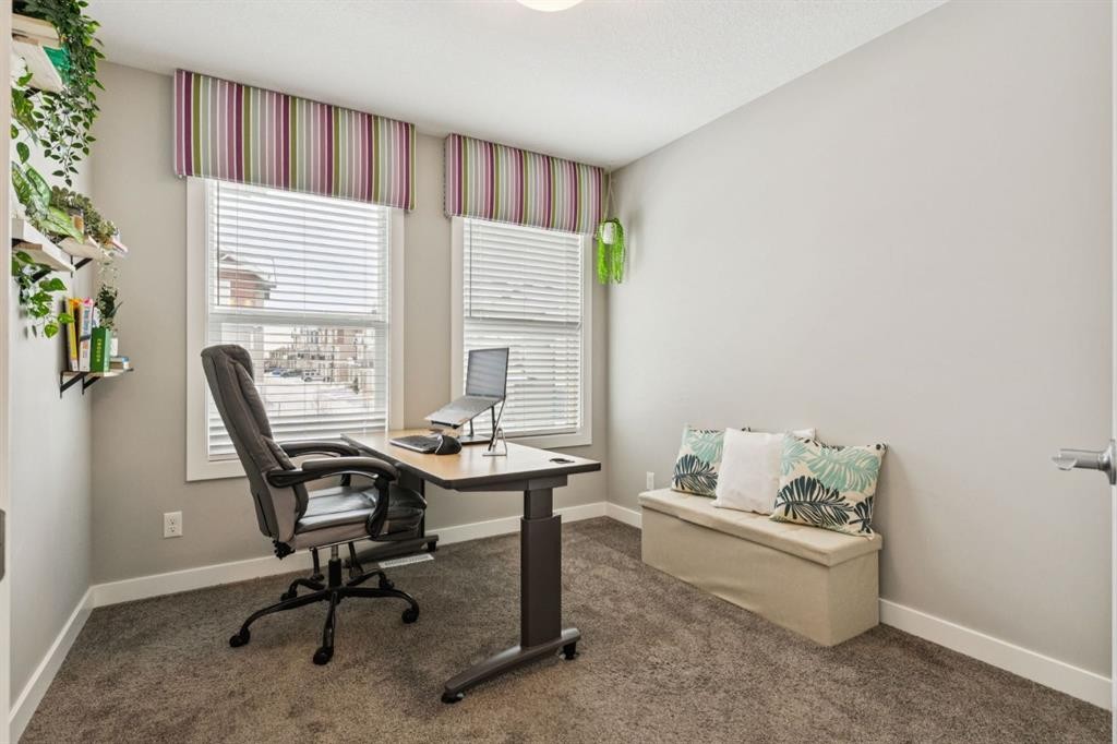 415 Rivercrest Boulevard, Cochrane, AB - Indoor Photo Showing Office