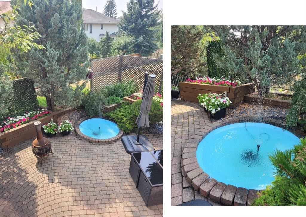 677 Hawkwood Boulevard Nw, Calgary, AB - Outdoor With Above Ground Pool