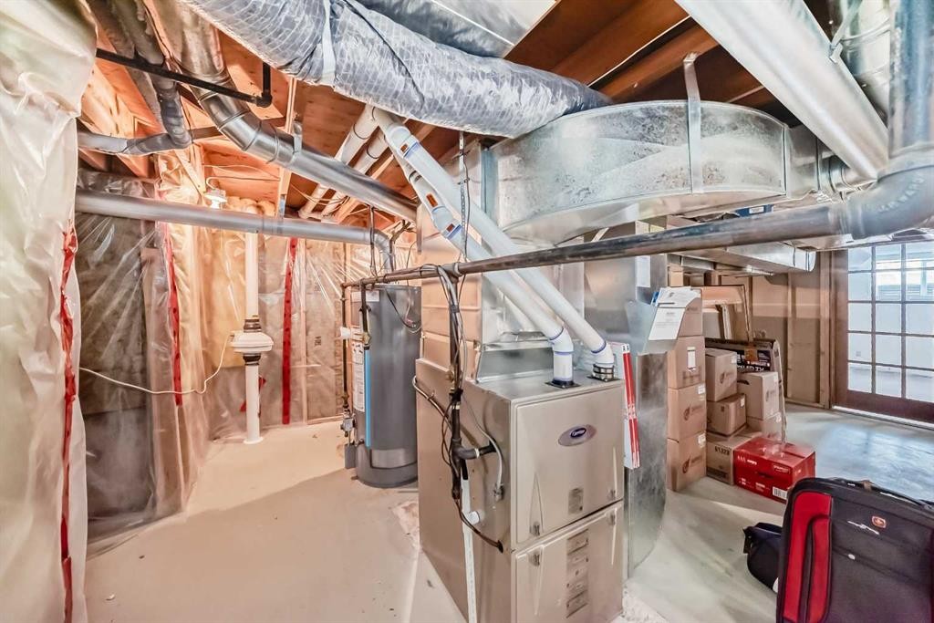 204 Edcath Place Nw, Calgary, AB - Indoor Photo Showing Basement