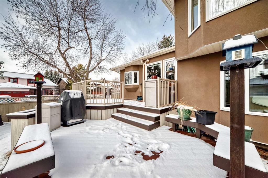 204 Edcath Place Nw, Calgary, AB - Outdoor With Deck Patio Veranda